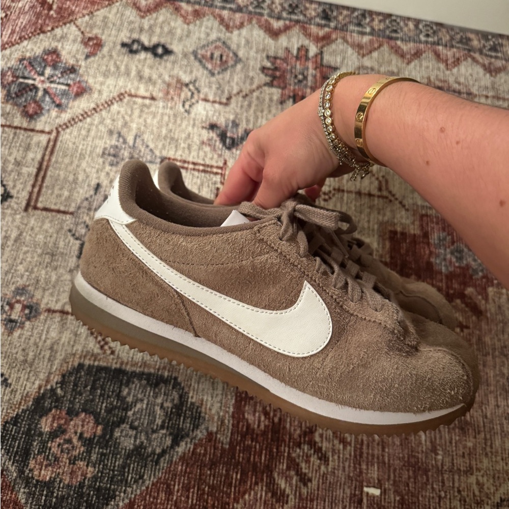 Nike Suede Beige/Brown Cortez